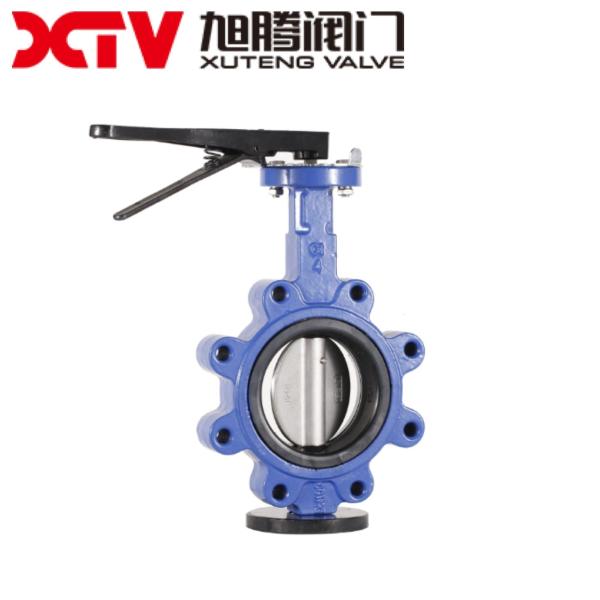 EPDM/PTFE Soft Seal Flange Connection Butterfly Valve for Mid-Pressure Work