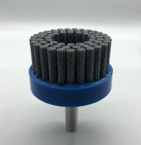 Quality 0.8mm Polishing Circular Abrasive Nylon Crimped Wire Wheel Brush wholesale