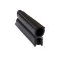 Black EPDM Rubber Draught Seal Weather Strip For Shower Door Design