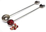 LFGB Stainless Steel Coffee Measuring Spoon Long Handle Coffee Scoop