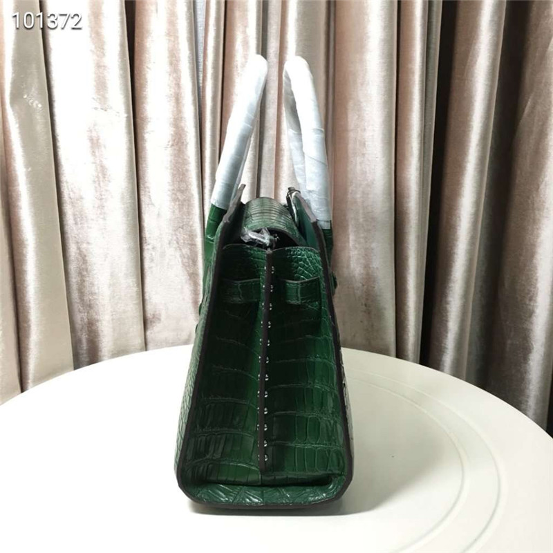 Genuine Alligator Skin Women Totes Purse Authentic Crocodile Leather Lady Top-handle Handbag Female Large Shoulder Bag