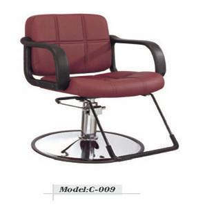 Quality salon chair ,hair salon furniture ,hairdressing chair ,plastic armrest chair c-009 wholesale