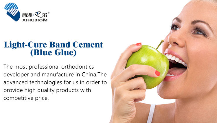 Blue Glue Orthodontic Adhesives / Light Cure Band Cement With CE Certification