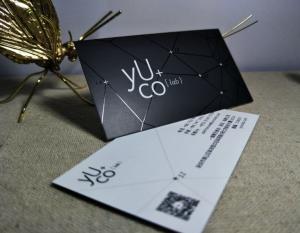 Quality Promotional Matt Laminated Business Cards With UV Spot On 400gsm Art Paper wholesale