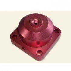 Quality Red anodized aluminum motor flange, Custom Car and Truck Accessories parts wholesale