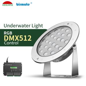 Quality 36W RGB IP68 SMD3535 Waterproof Led Underwater Light 1450ma wholesale