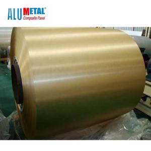 Quality Pre Painted Coated Aluminum Coil Alloy 1050 Gutter 1240mm 10MM Cutting wholesale
