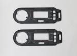 Customized Plastic Injection Molding Parts Black ABS Plastic Shell