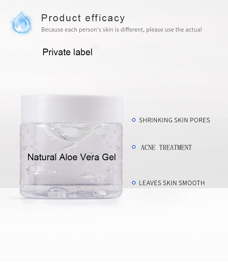 Aloe Vera 92% Moisturizing Gel Facial Clay Mask Anti Aging Firming
