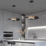 Modern Round Aluminum Led Pendant Lights For Living Room Dining Room LED