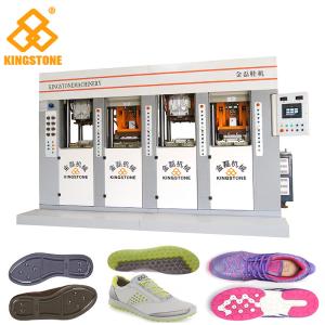 Quality 2/4 Stations PVC Outsole / Sole Injection Molding Machine 220T wholesale