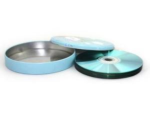 Quality round music CD tin case wholesale