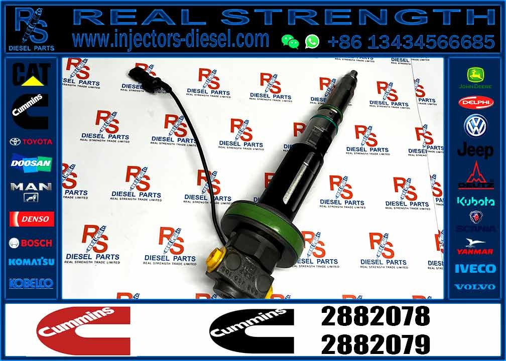 2882078 2867148 Genuine Machinery Engine Spares Cummins 2882078 QSK60-C2600 injector qsk fuel injector 2882078