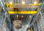 Hook Casting Ladle Double Beam Bridge Crane 74T