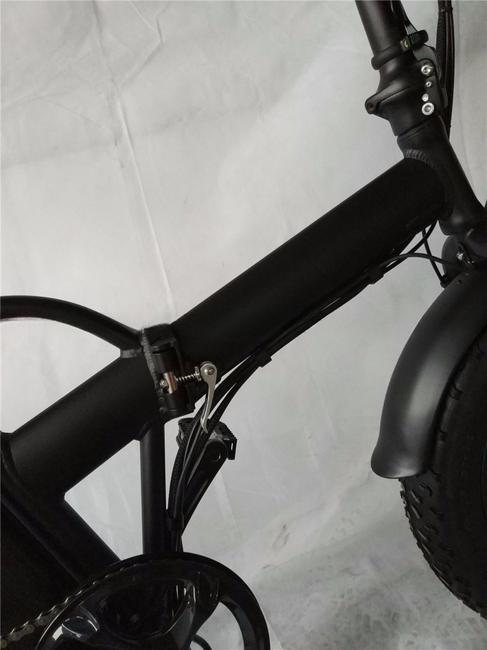 16.7 Ah Battery Capacity 48V500W12AH 20"x4.0 Fat Tire Folding Electric Bike Bicycle