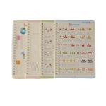 Hot Stamping Hard Cover Book Printing For School Reusable Writing Copybook