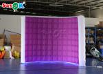 Wedding Photo Booth Hire Purple Inflatable LED Air Pump Photo Booth For