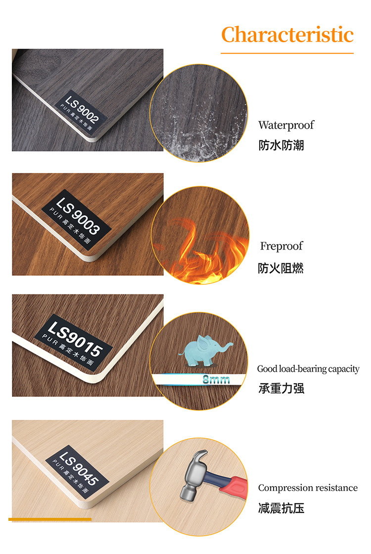 5mm 8mm Bamboo Charcoal Wood PVC Decorative Interior Wall Insulation Panels