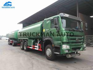 Quality 20m3 Full Petrol Tank Trailer , Full Car Trailer Q345b Steel Customized Size wholesale
