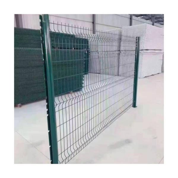 Galvanized PVC 3d Welded Wire Mesh Fence Panels Heat Treated Pressure Treated