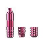 OEM ODM Tattoo Pen Machines Rose Red Color With Anti Slip Design