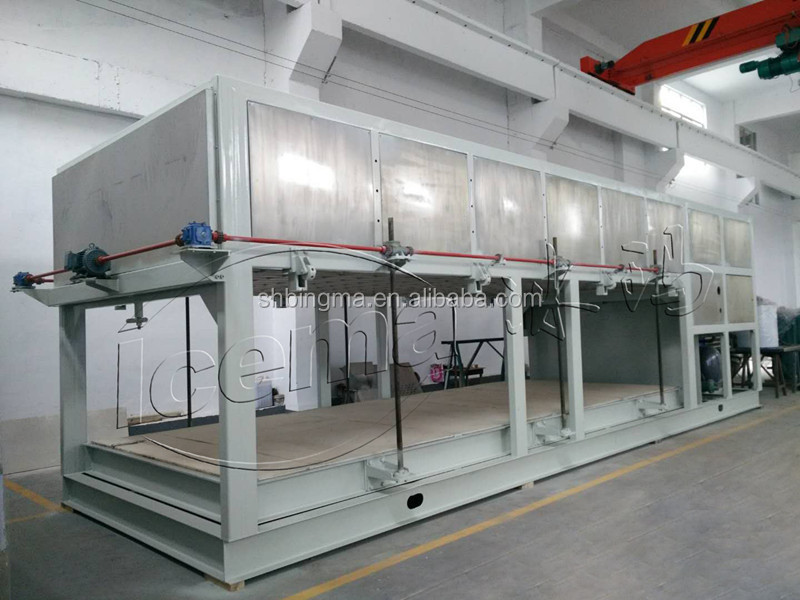 20 Tons Direct Cooling Ice Brick Making Machine Industrial