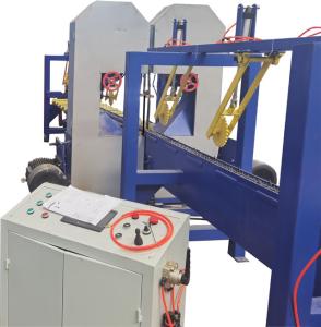 Quality 22KW Band Saw Lumber Mill 500mm Dia Twin Vertical Band Saw wholesale