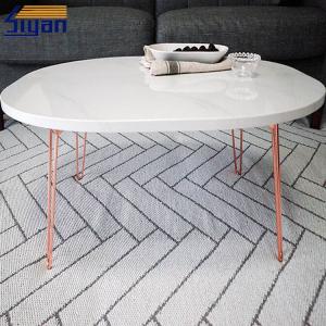 Quality Marble Color PVC Film Pressed Adjustable Wood Table Top MDF Panel wholesale