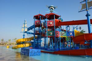 Quality Holiday Resorts Water Playground Equipment Hot Dip Galvanizing Steel Structure wholesale