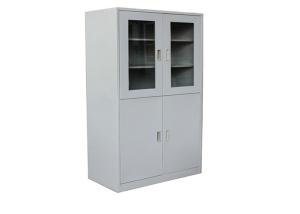 Quality 2 Door Computer Lab Furniture , 1 Mm Cold Rolled Steel Storage Cabinets wholesale