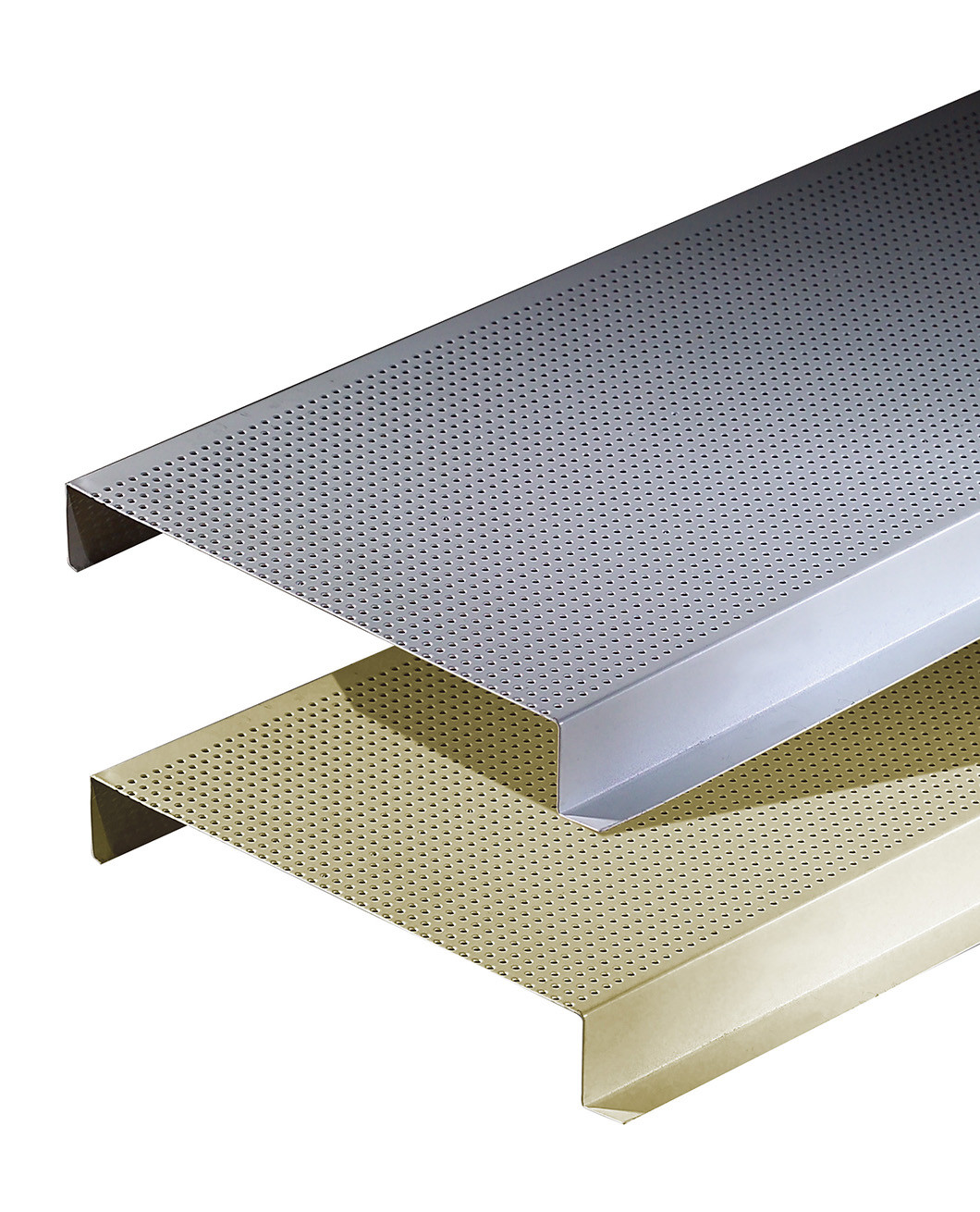 Modern Design Customized Aluminum Suspended Metal Strip Slat False Ceiling For Hallway Interior Decoration