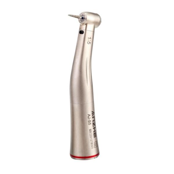 E Type Fiber Optic LED Dental Handpiece Increasing Speed 1 To 5 Implant Dental