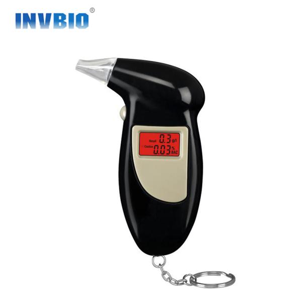 Cheap Digital Display Disposable Breathalyzer Alcohol Tester MSDS for sale
