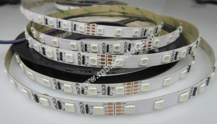 5050 RGB Constant Current Low Voltage Drop 15M/pcs Flex LED Strip Light