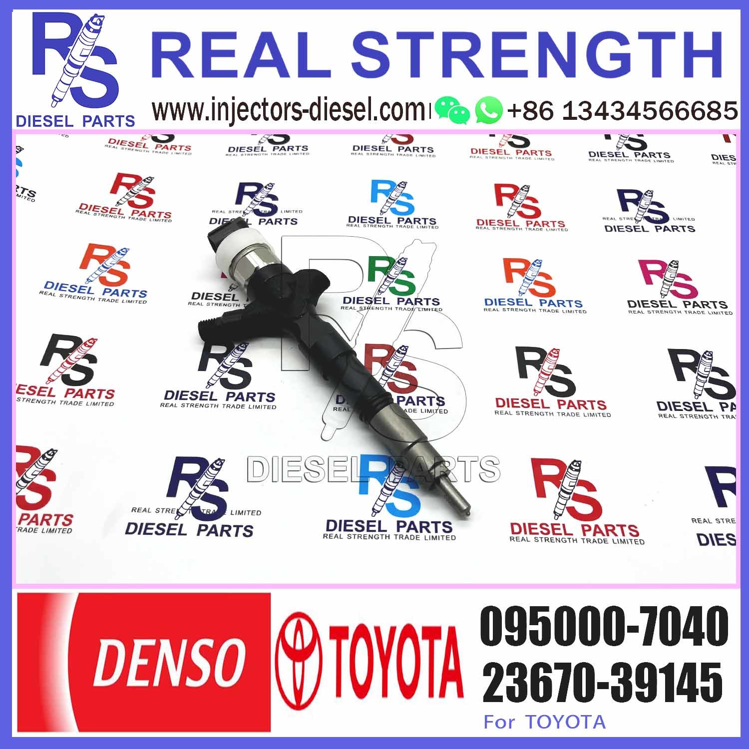 Diesel CR Fuel Injector 095000-6771 095000-7041 095000-7040 For Diesel Engine