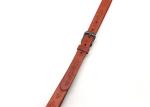 20mm Flower Embossing Buckle Leather Waist Belt For Women