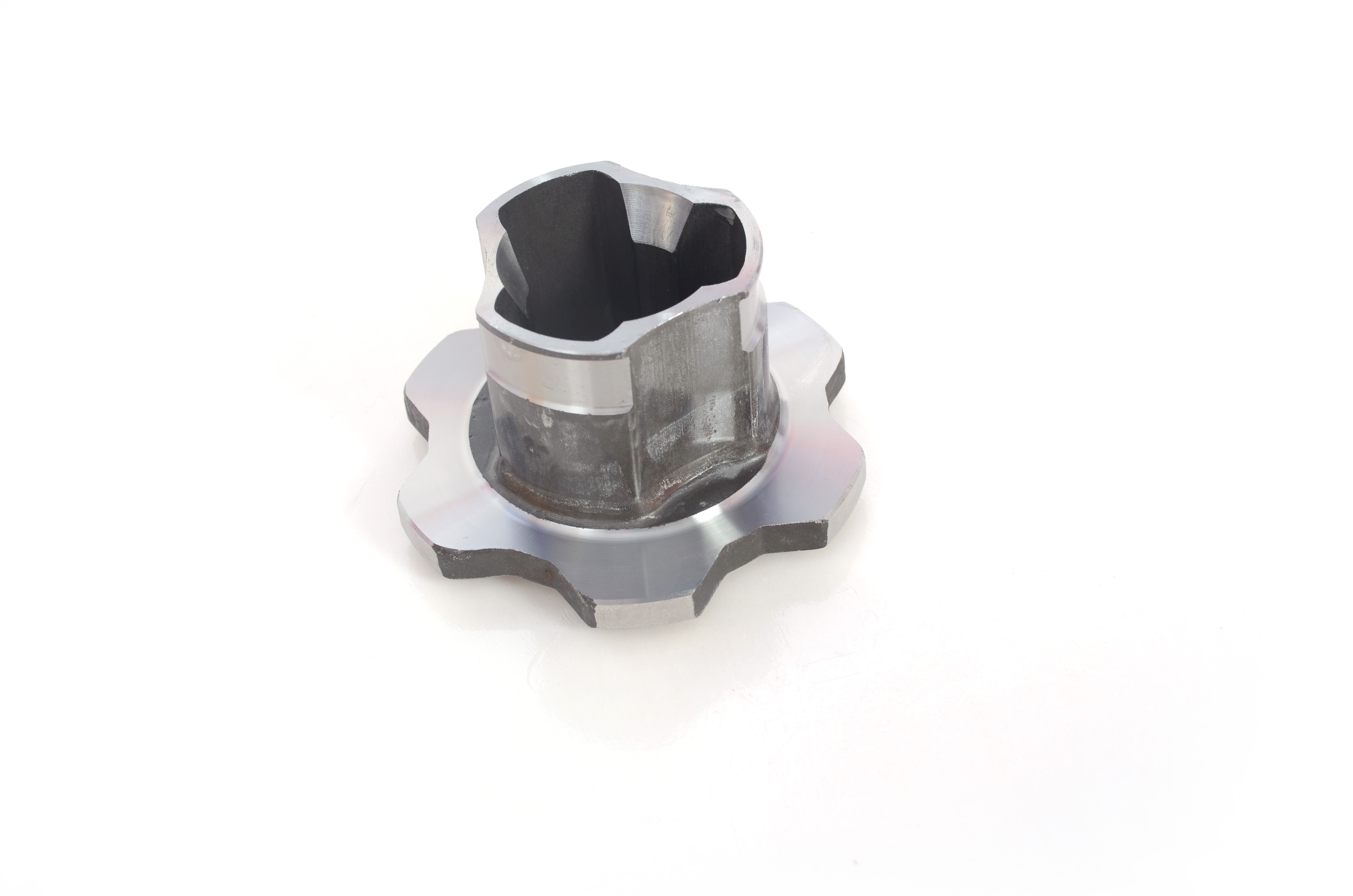 CNC Lathe CV Joint Flange Hot Forging Connecting Flange 8.5kg