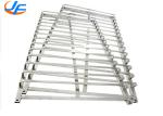 RK Bakeware China 15 Trays Stainless Steel Baking Tray Trolley Buffet Service