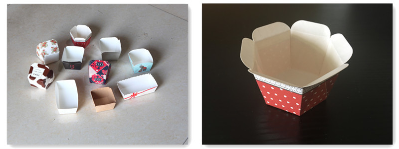 55-60 Times/Min FBJ-A Fully Automatic Intelligent Cake Cup Forming Machine