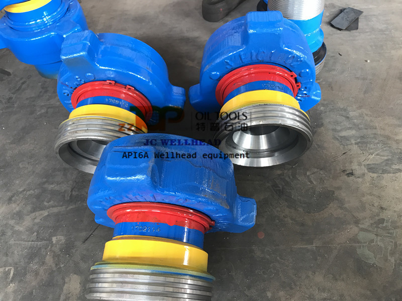 PR2 Surface Well Testing Equipment 6000psi Wellhead Hammer Union Crossover
