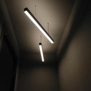 Quality Office Linear LED Pendant Lights Anti Corrosion Aluminum Lamp Body wholesale