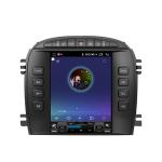 10.4 Inch Car Radio Fascia Jaguar Wireless Carplay Single Din 128G 12v