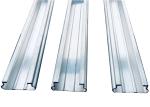 Rust Resistant Greenhouse Accessories Aluminum Film Lock Profile With Wire