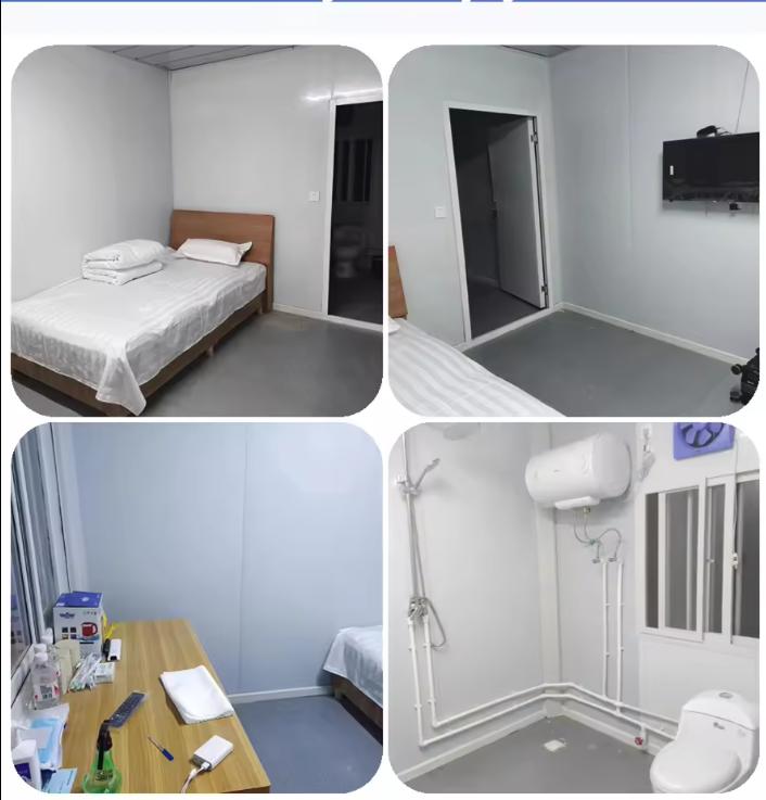 Mobile Living Container House Fast Fold Out Flat Pack Prefabricated 20ft 40ft