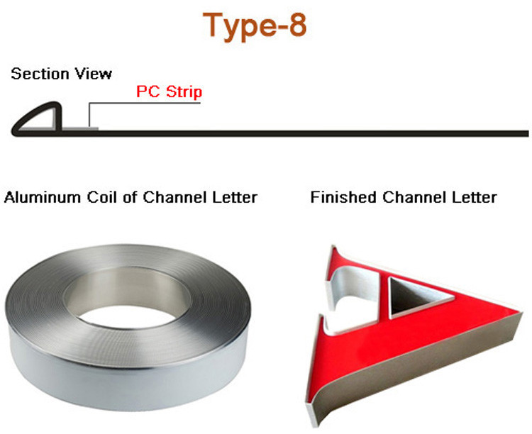 1050 2mm 1100 3003 Color Coated Aluminum Coil For Channel Letter