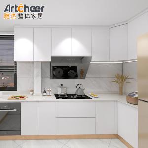 Quality Base Cabinets Pvc High Gloss Modern Corner Kitchen Cabinet With Competitive wholesale
