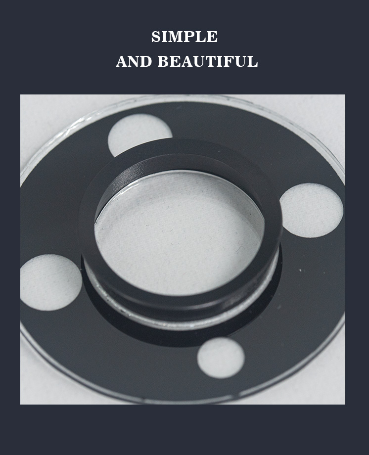 Electronic Optical Components Surveillance Camera Lens Curve Shape