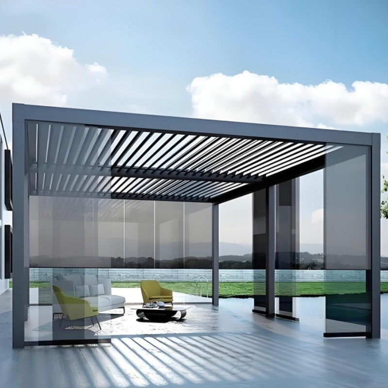 UV Protection Aluminum Louver Gazebos for Every Space