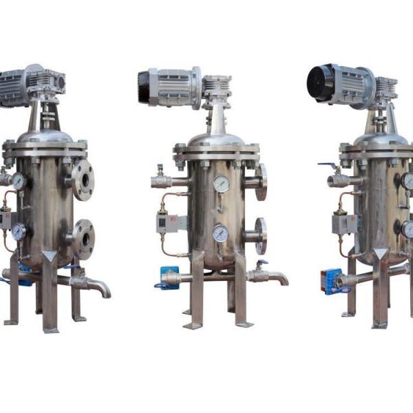 High Flow Rate Heavy Duty Self Cleaning Water Filter with Stainless Steel 304