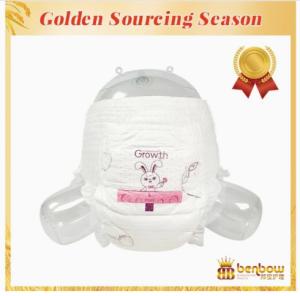 Quality Disposable Diaper for Baby with Comfortable Waist Circumference and Leak Protection wholesale